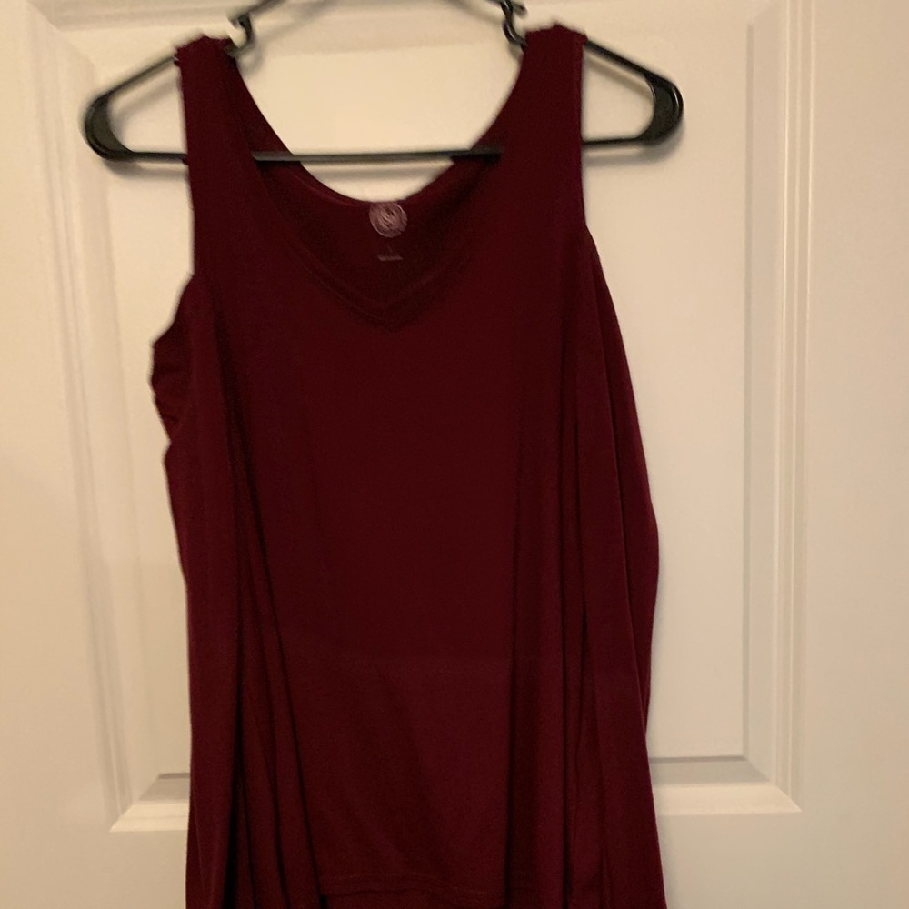 Cold shoulder shirt